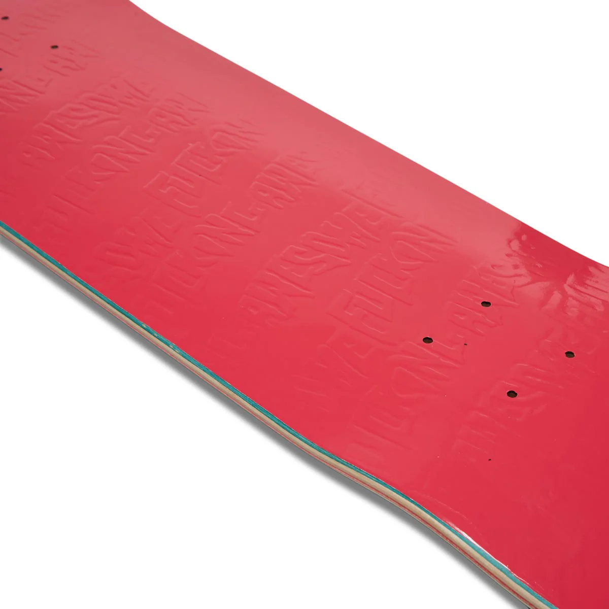 Fucking Awesome Pink Stamp Embossed Skateboard Complete - 8.25" - Image 3
