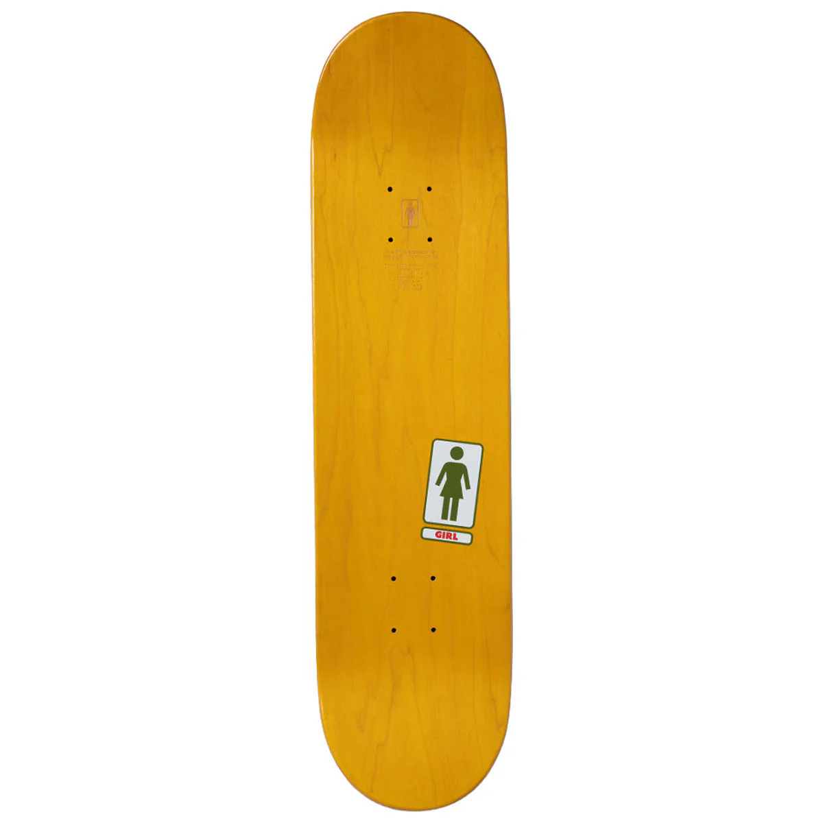 Girl Bennett Oops Skateboard Deck - 8.25" - Image 2