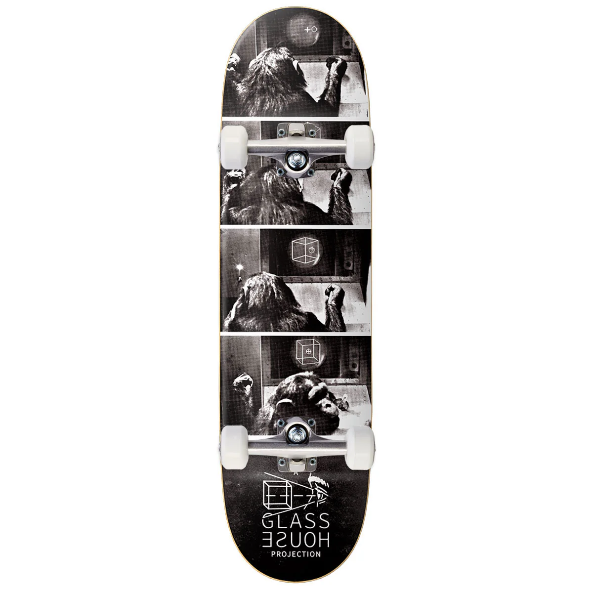Glass House Hominid Skateboard Complete - 8.25"