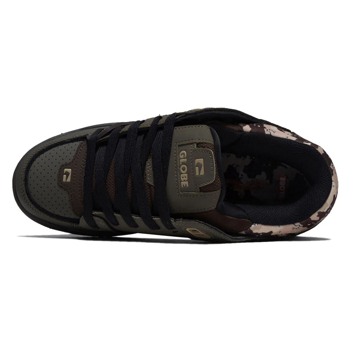 Globe Fusion Shoes - Mud/Camo - Image 3