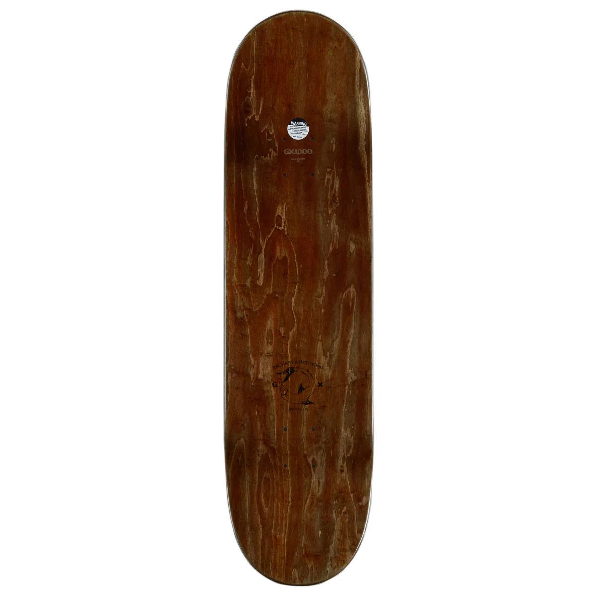 GX1000 B&W Abstract Skateboard Deck - 8.50" - Image 2