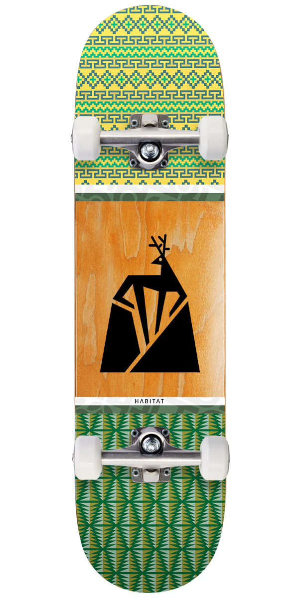 Habitat Quartus Deer Skateboard Complete - 8.375"