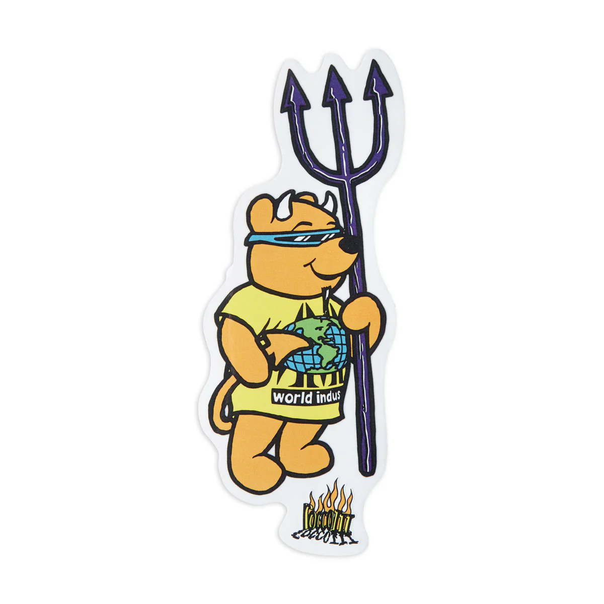 World Industries Rocco III Sticker - Multi