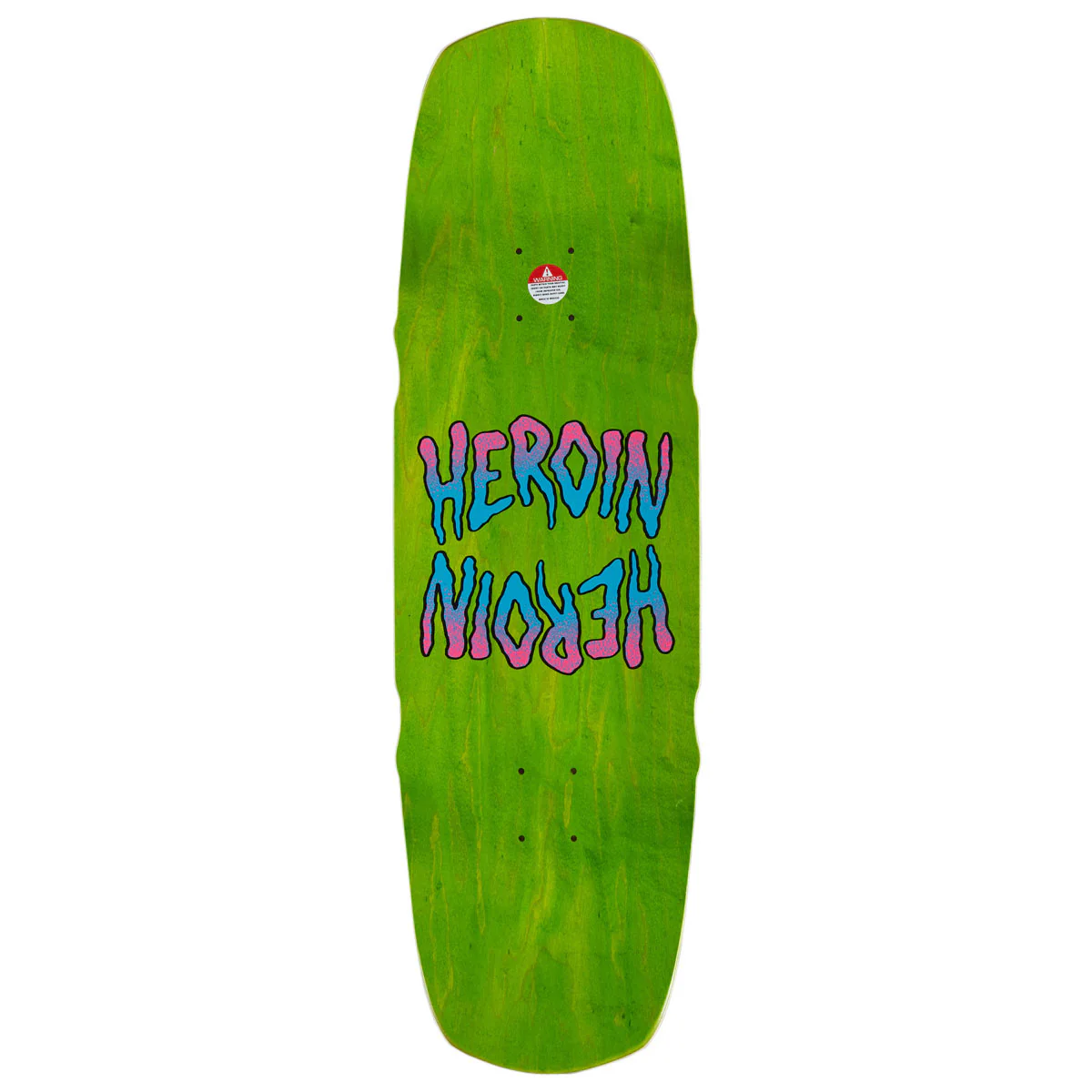 Heroin Seeing Double Mutated Skateboard Complete - Gold - 9.50" - Image 2