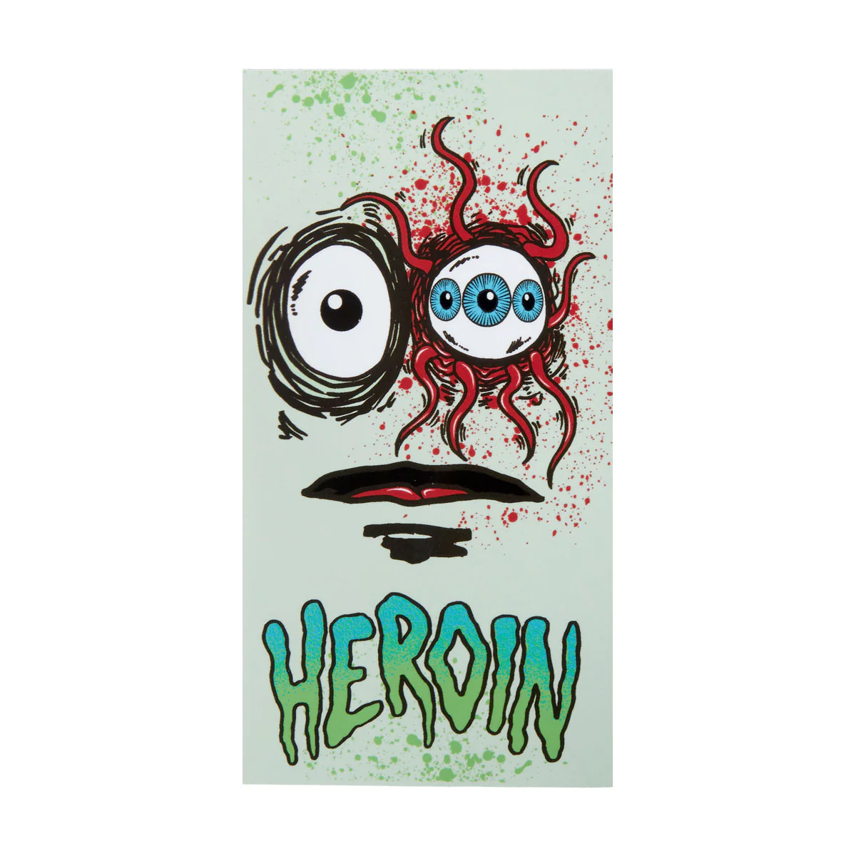 Heroin Space Egg 3 Sticker