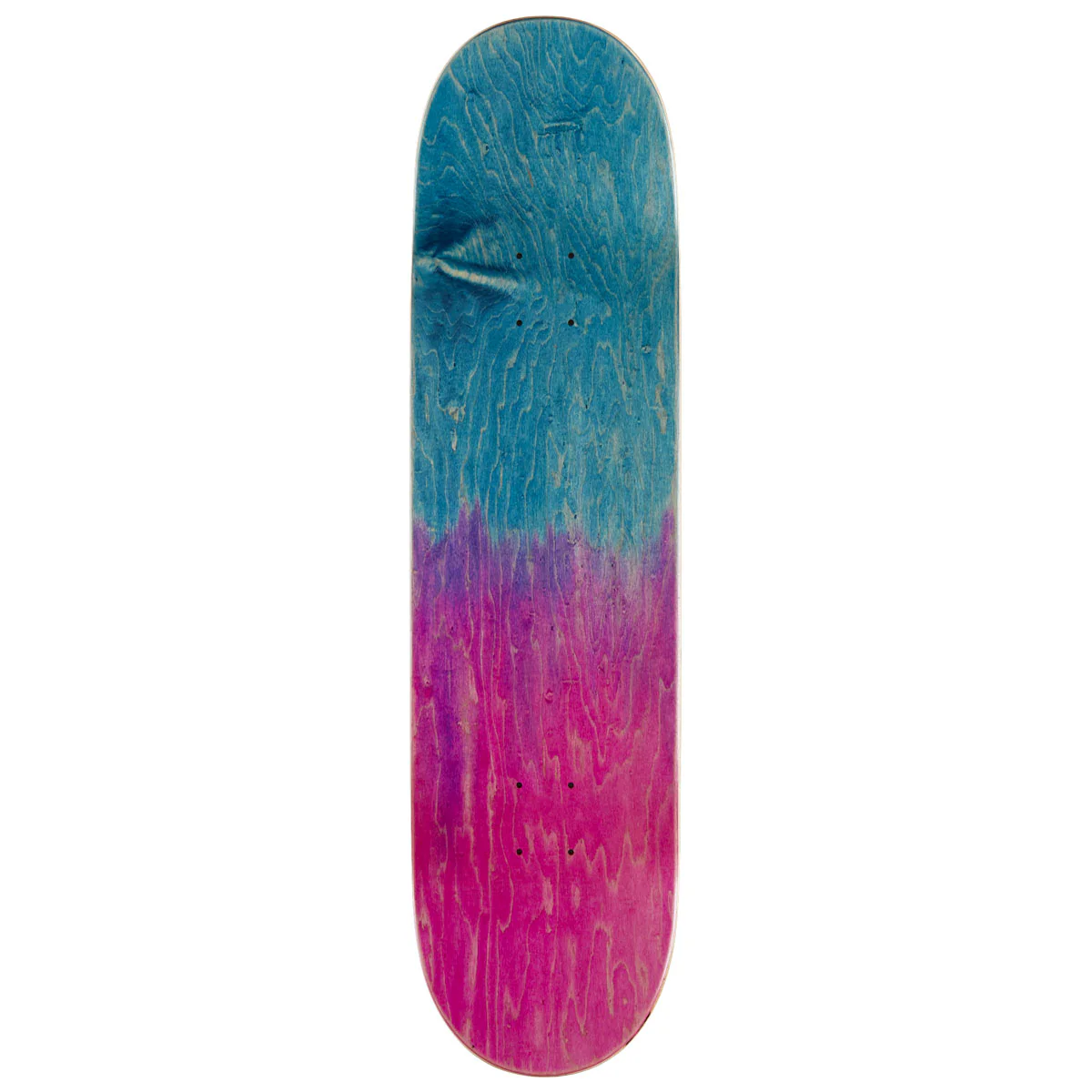 Hoddle Logo Skateboard Deck - Blue/Pink Stain - 8.50" - Image 2