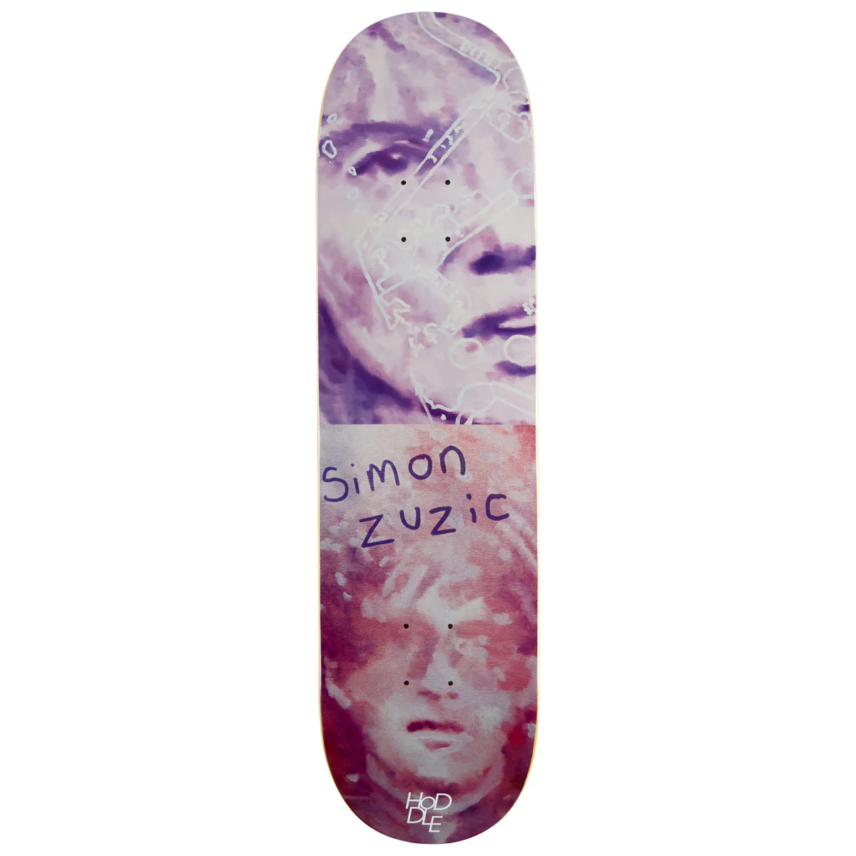 Hoddle Simon Zuzic Conspiracy Skateboard Deck - Assorted - 8.25"