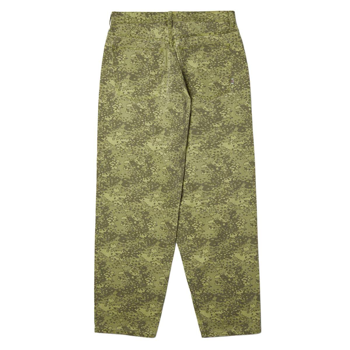 HUF Cromer Camo Jeans - Green - Image 2