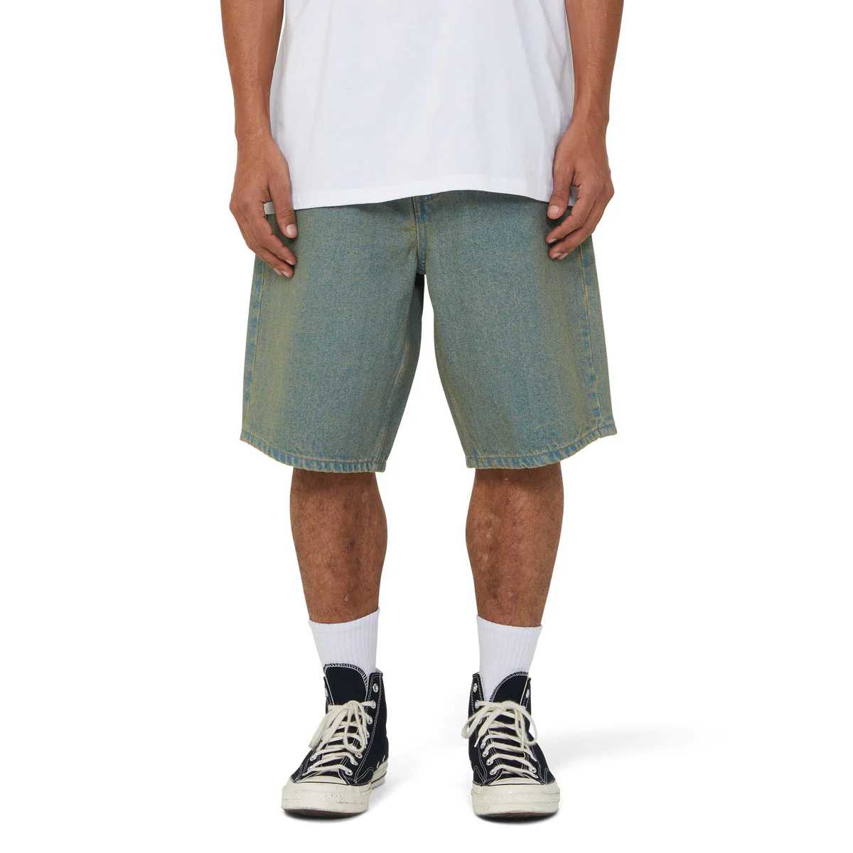 HUF Cromer Shorts - Indigo Earth - Image 4