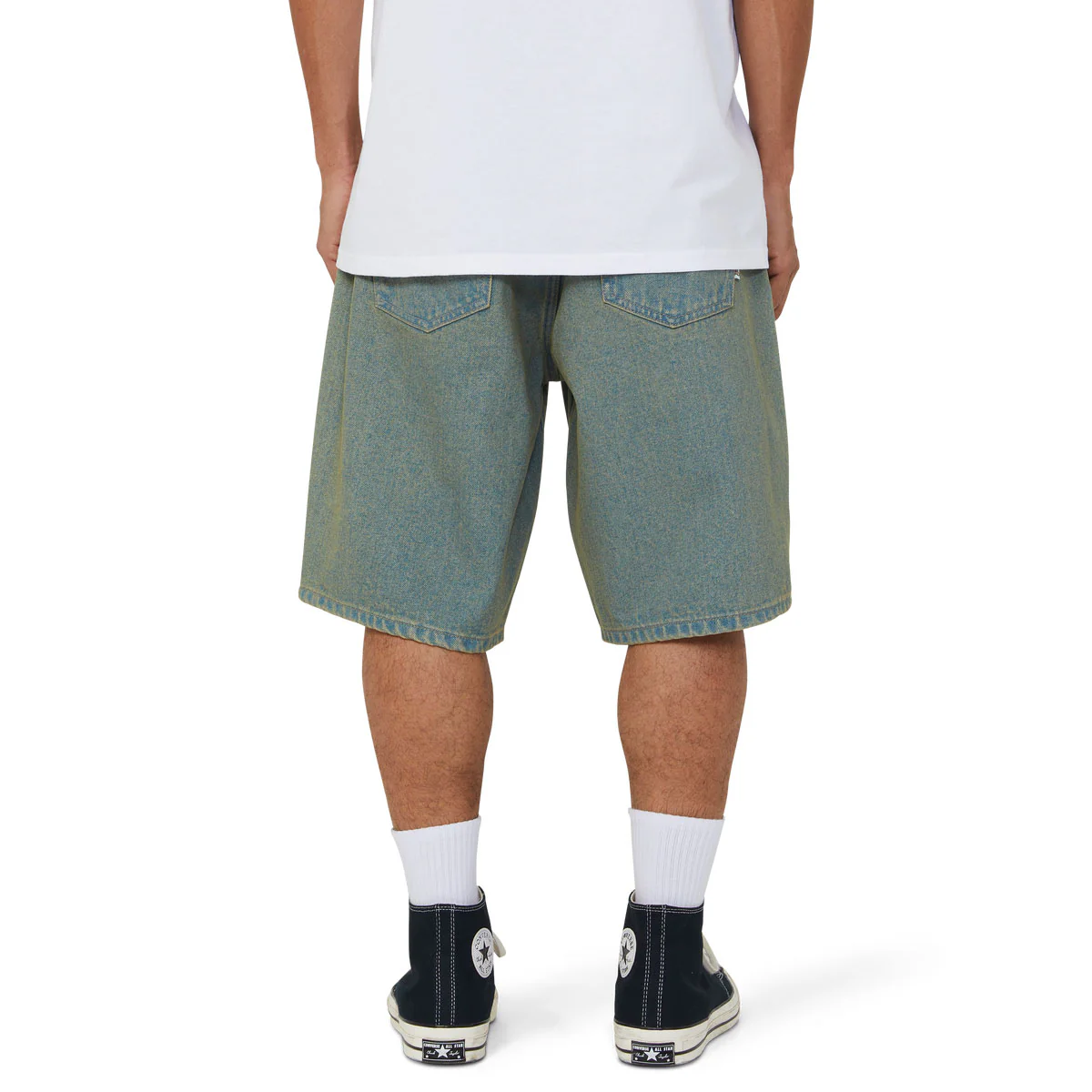 HUF Cromer Shorts - Indigo Earth - Image 5