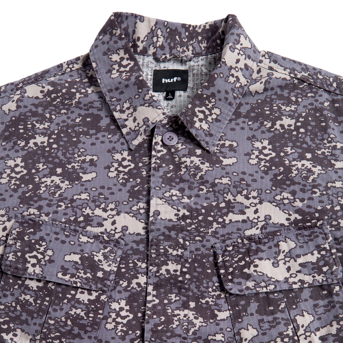 HUF Delta BDU Jacket - Dust Purple - Image 6