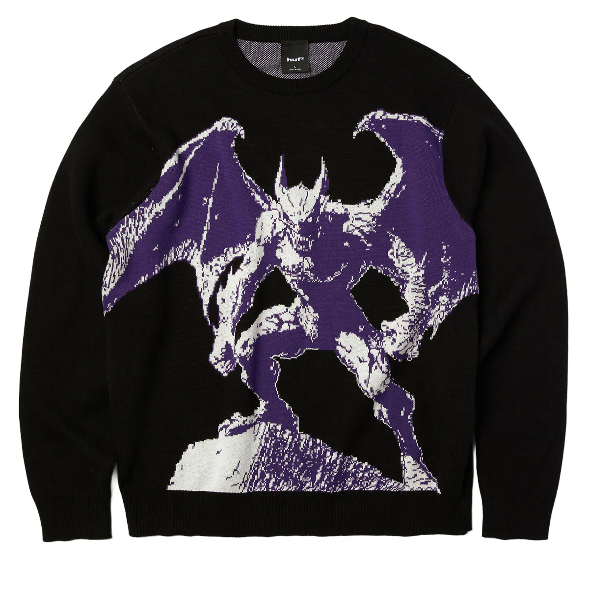 HUF Heaven Can Wait Sweater - Black