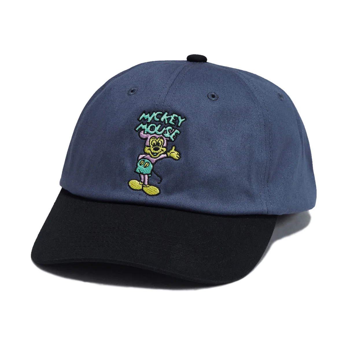 HUF x Mickey Mouse Greetings Snapback Hat - Charcoal