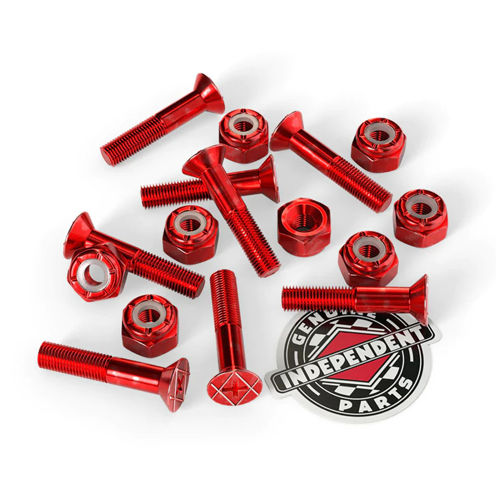 Independent Genuine Parts Phillips Hardware - Black/Red - 1" - Image 2