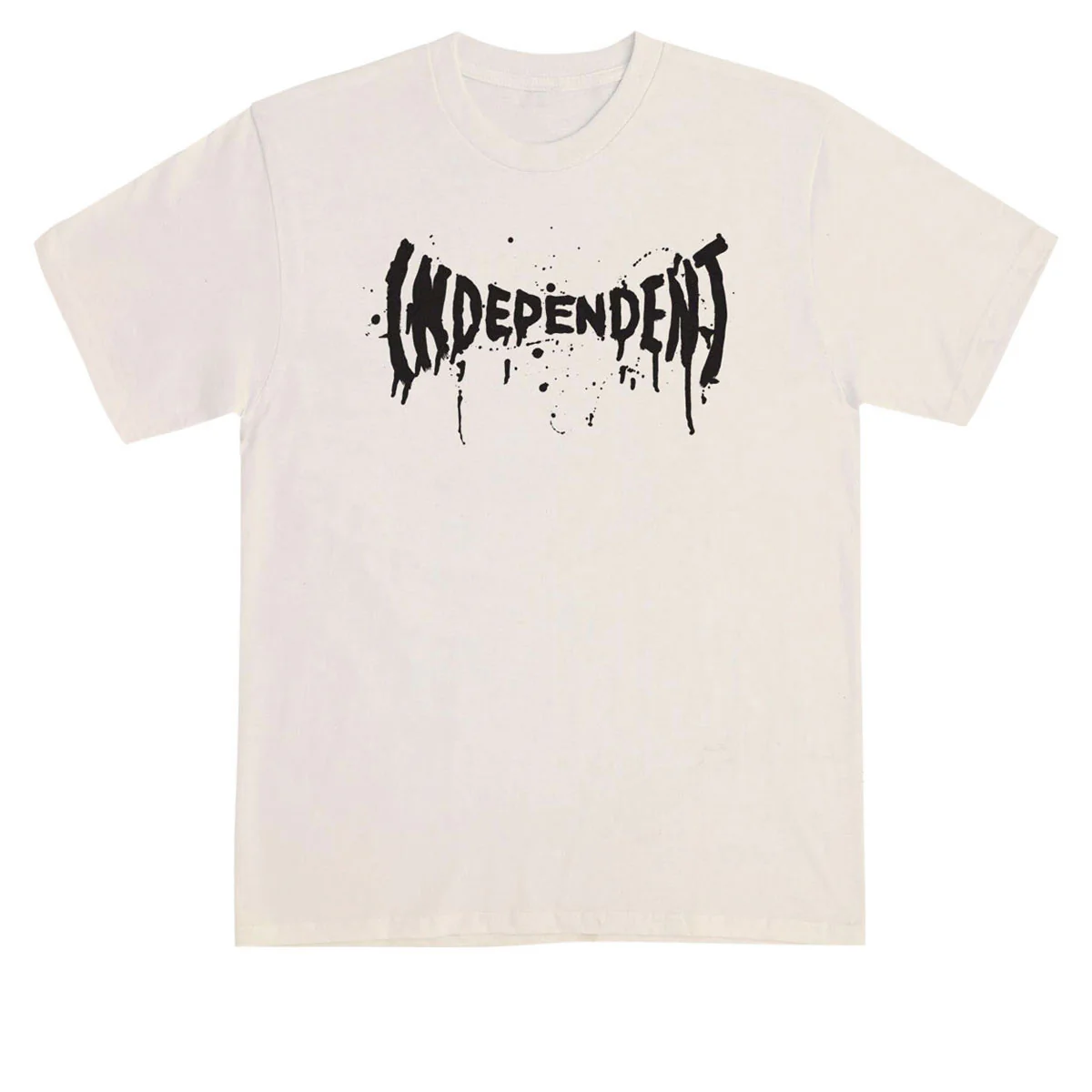 Independent Splatter Span T-Shirt - Natural