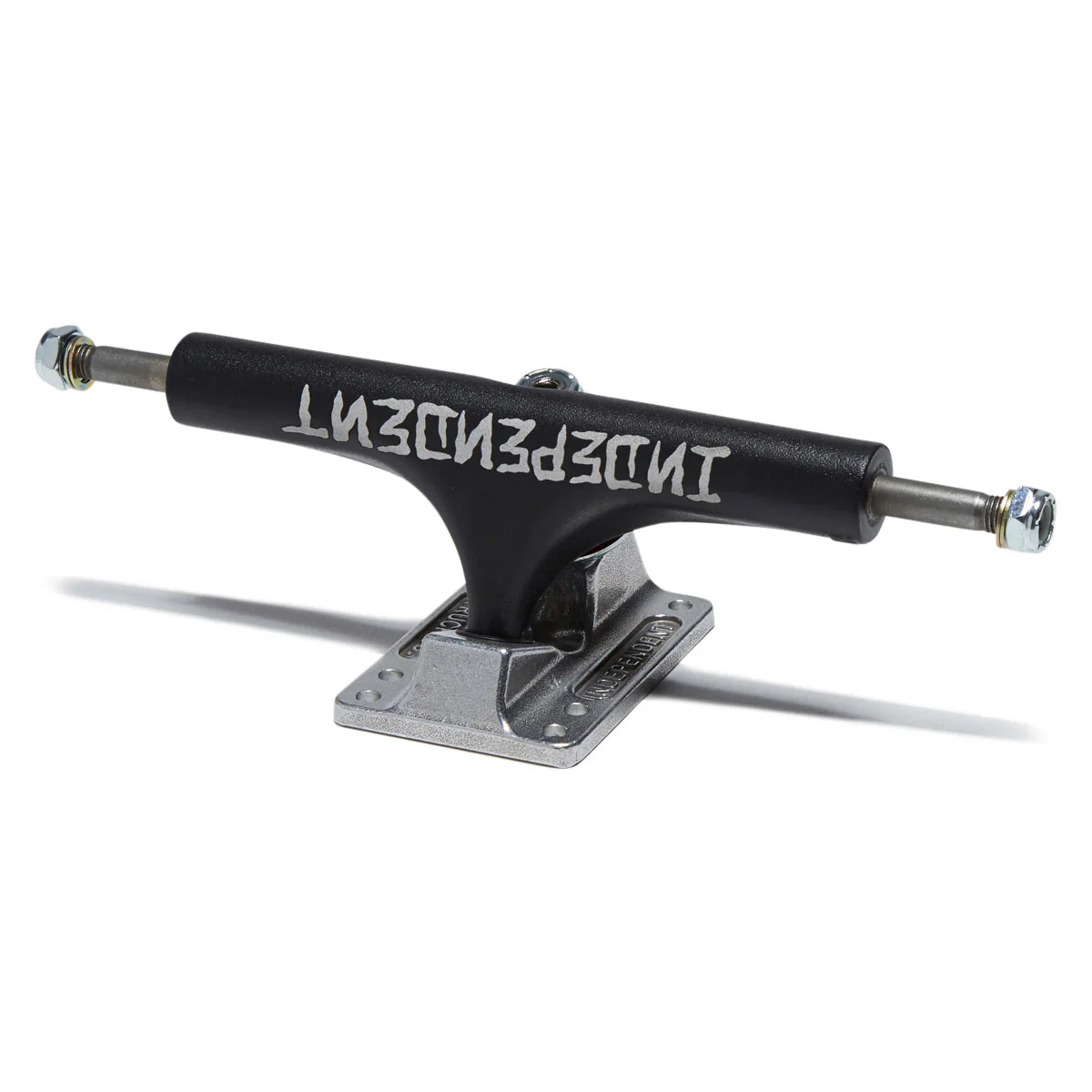 Independent Stage 4 Hollow Eric Dressen Pro Skateboard Trucks - Black/Silver - 151mm