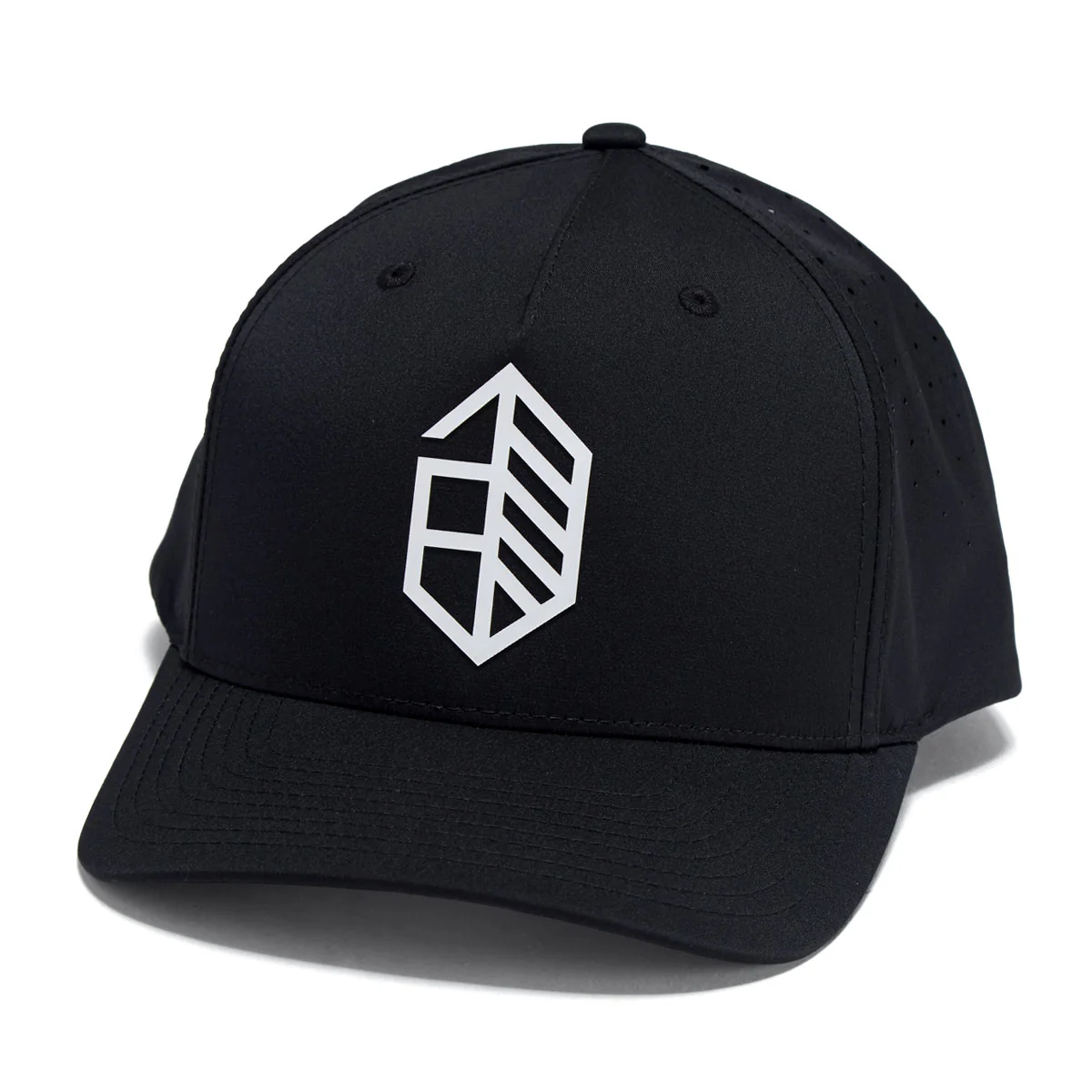 Jones Athletic Utility Curved Snapback Hat - Black