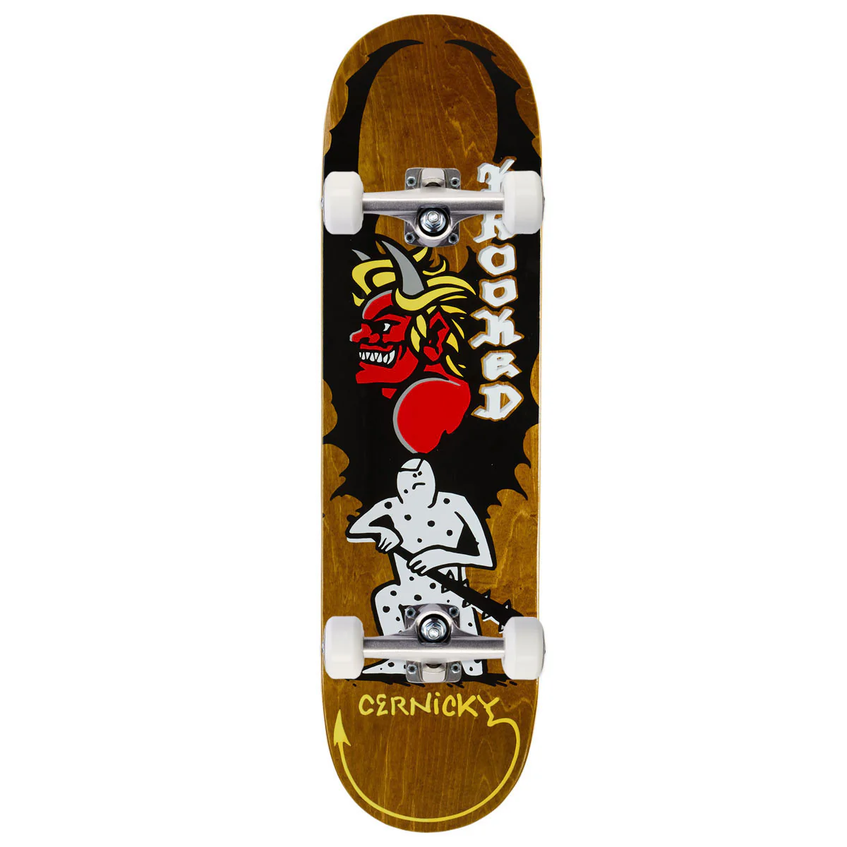 Krooked Cernicky Devil Ed Skateboard Complete - 8.50"