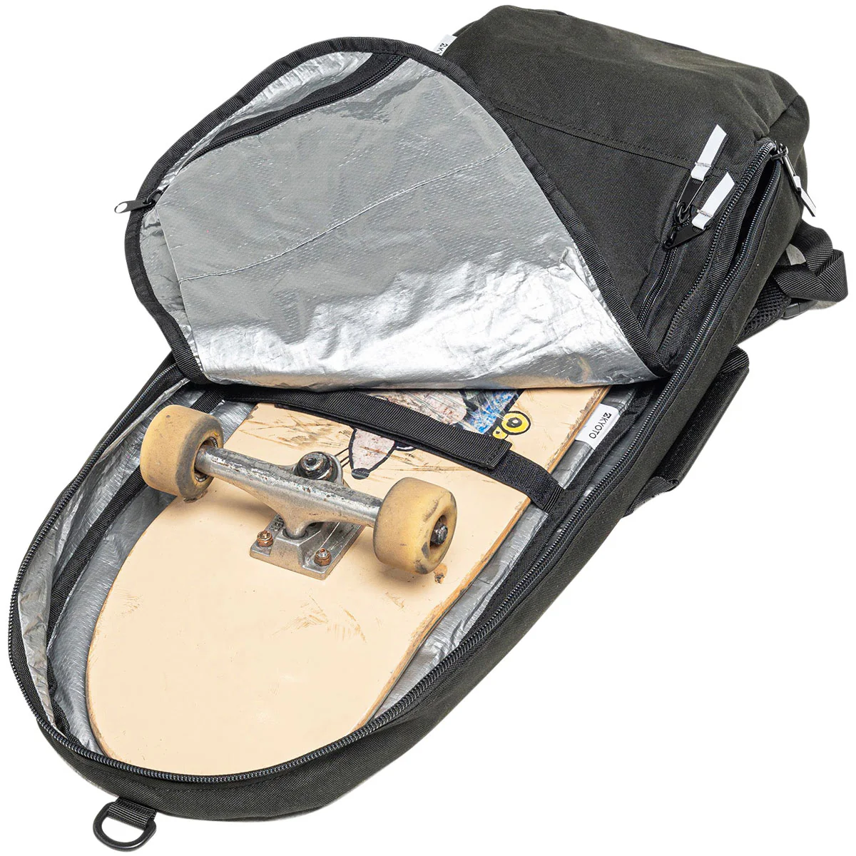 Kyoto SB Tour Bag - Khaki/Navy/Orange - Image 3