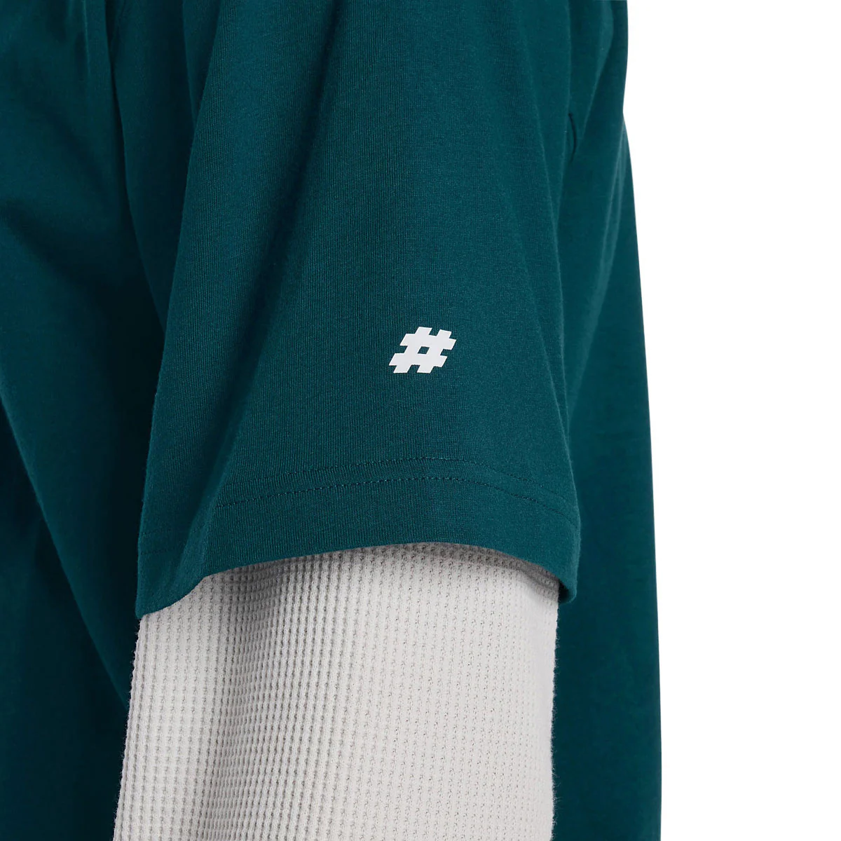 New Balance Numeric Linear Logo T-Shirt - Medusa Green - Image 5