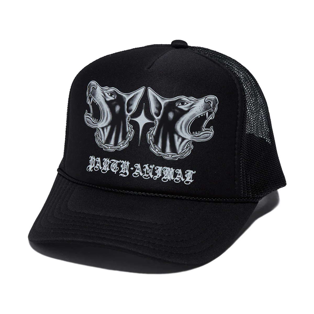 Party Animal x Tim Hendricks Doberman Trucker Hat - Black