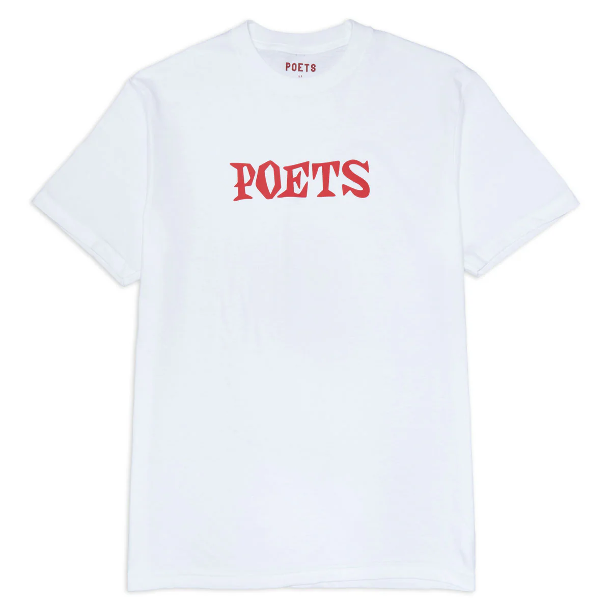 Poets D&G Screened T-Shirt - White