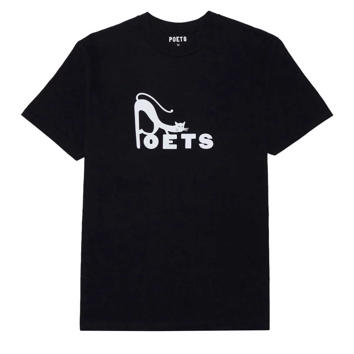 Poets Hanna Screened T-Shirt - Black