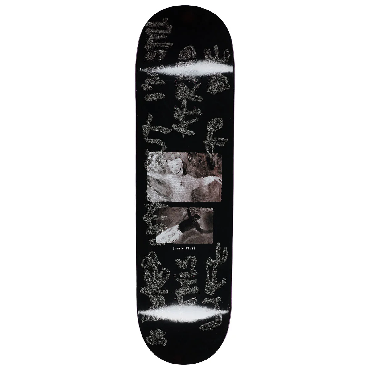 Polar Jamie Platt So Bored Skateboard Deck - Black - 8.50"