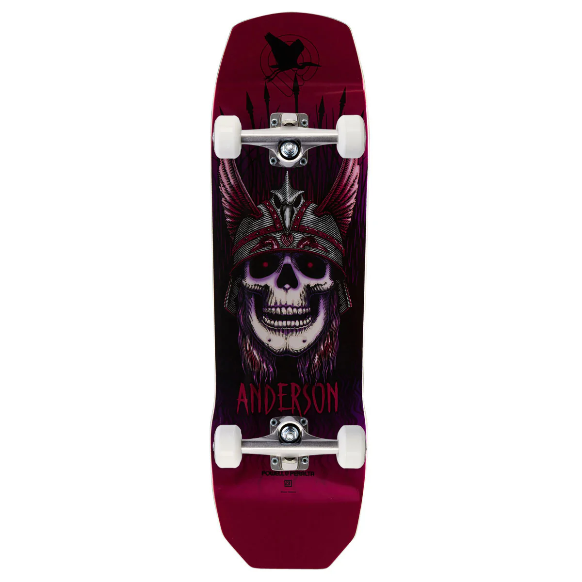 Powell-Peralta Andy Anderson Heron 04 Skateboard Complete - Pink Foil - 9.130"