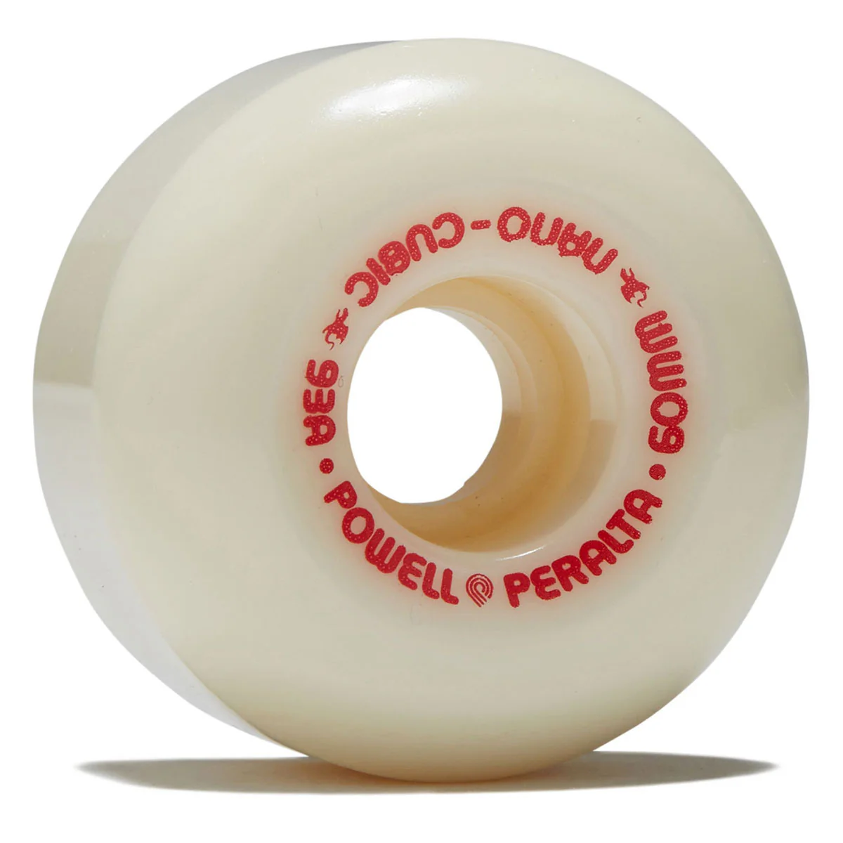 Powell-Peralta Dragon Formula Nano Cubic 93a Skateboard Wheels - Off White - 60mm