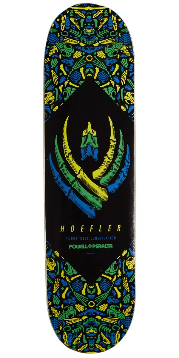 Powell-Peralta Flight Kelvin Hoefler Bones Brazil Skateboard Deck - 8.00"