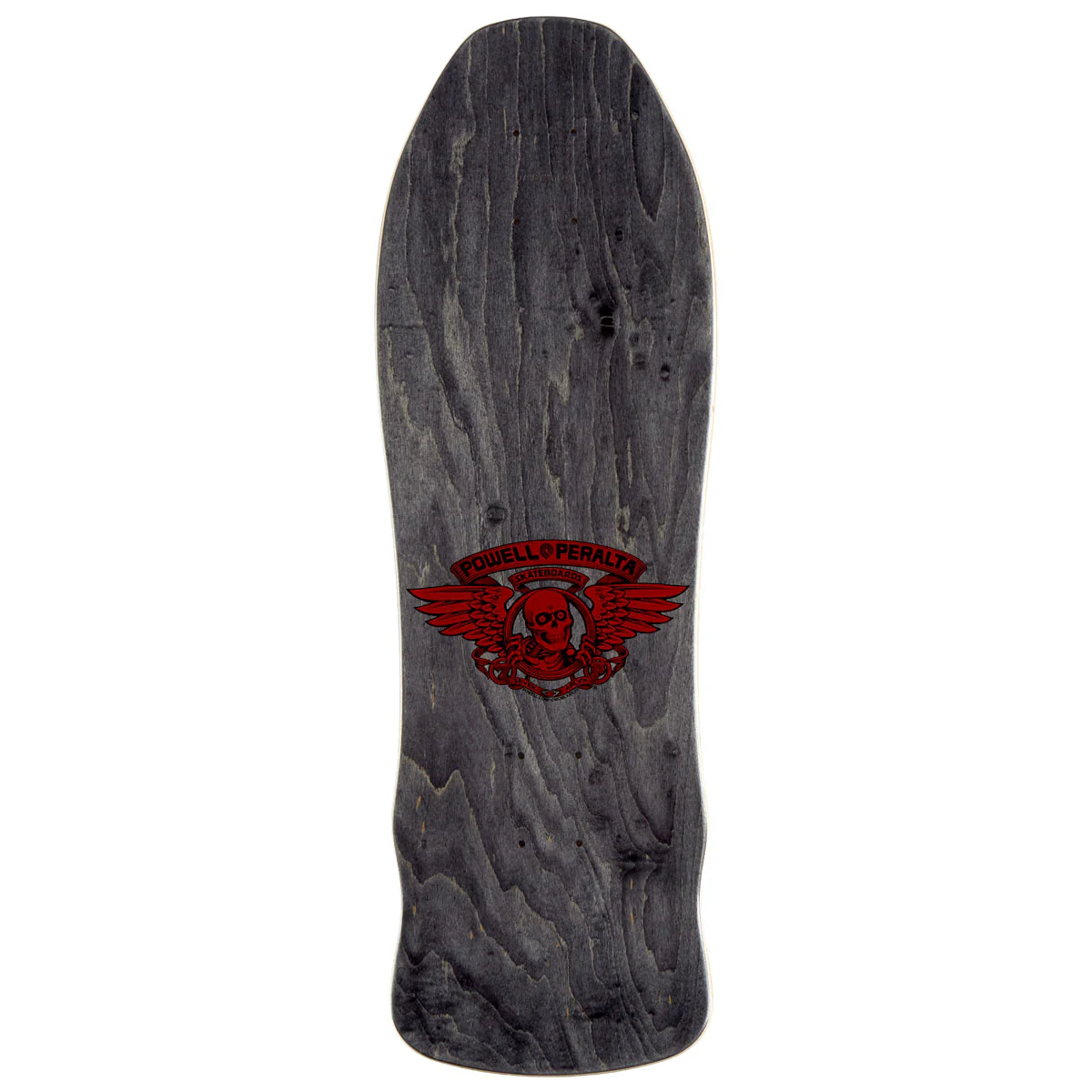 Powell-Peralta GeeGah Skull & Sword 10 Skateboard Deck - Silver Foil - 9.75" - Image 2
