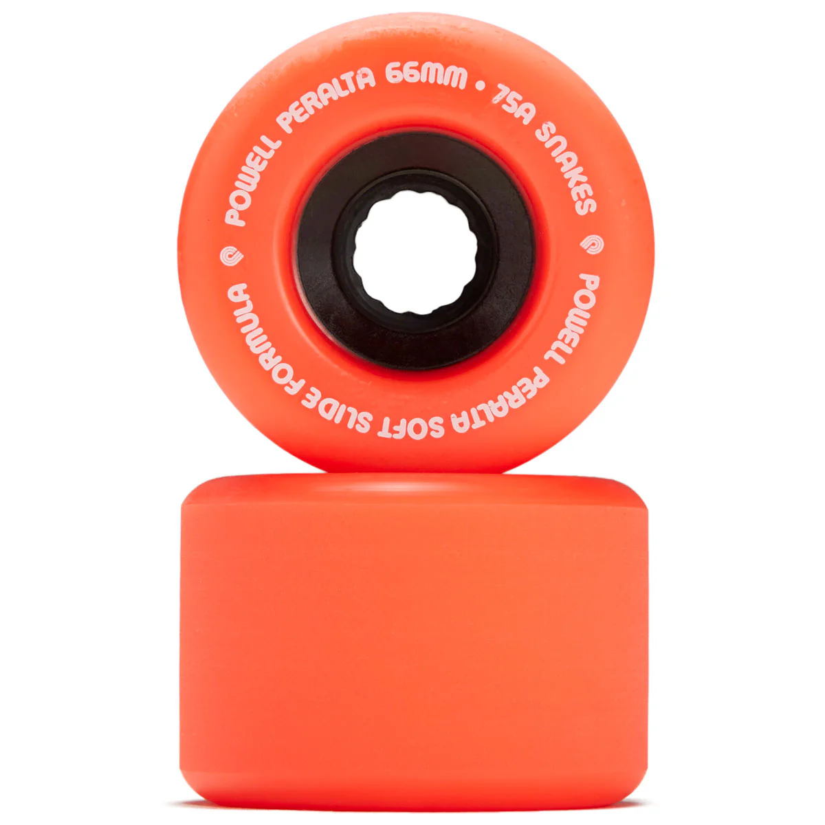 Powell-Peralta Snakes 75A Longboard Wheels - Red - 66mm - Image 2