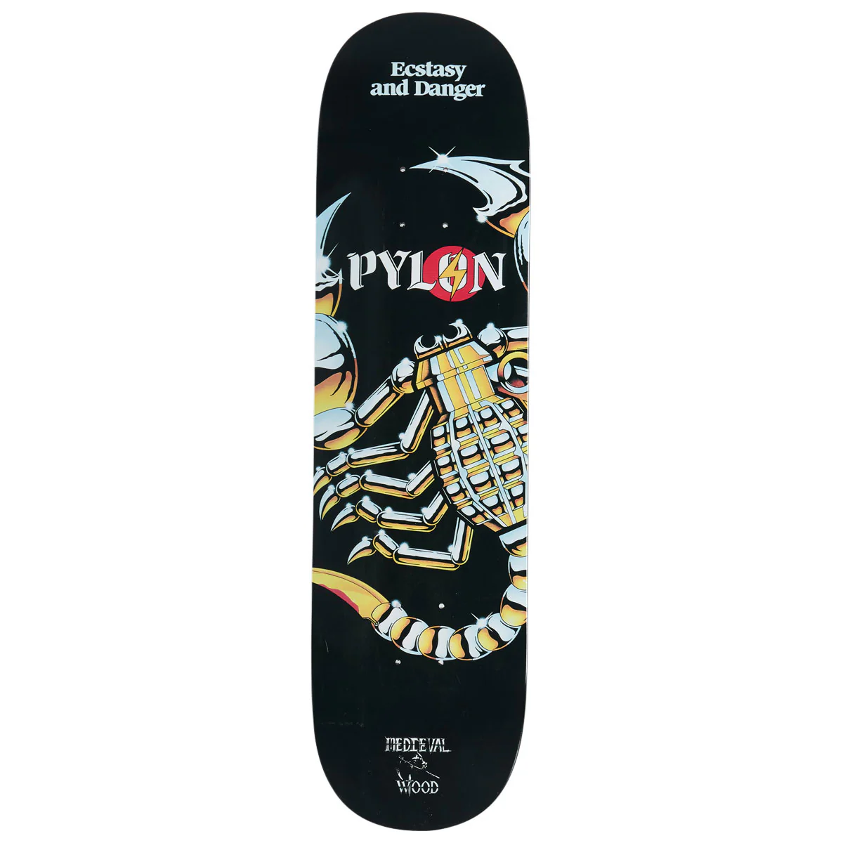 Pylon Ecstasy And Danger Twin Skateboard Deck - 8.25"