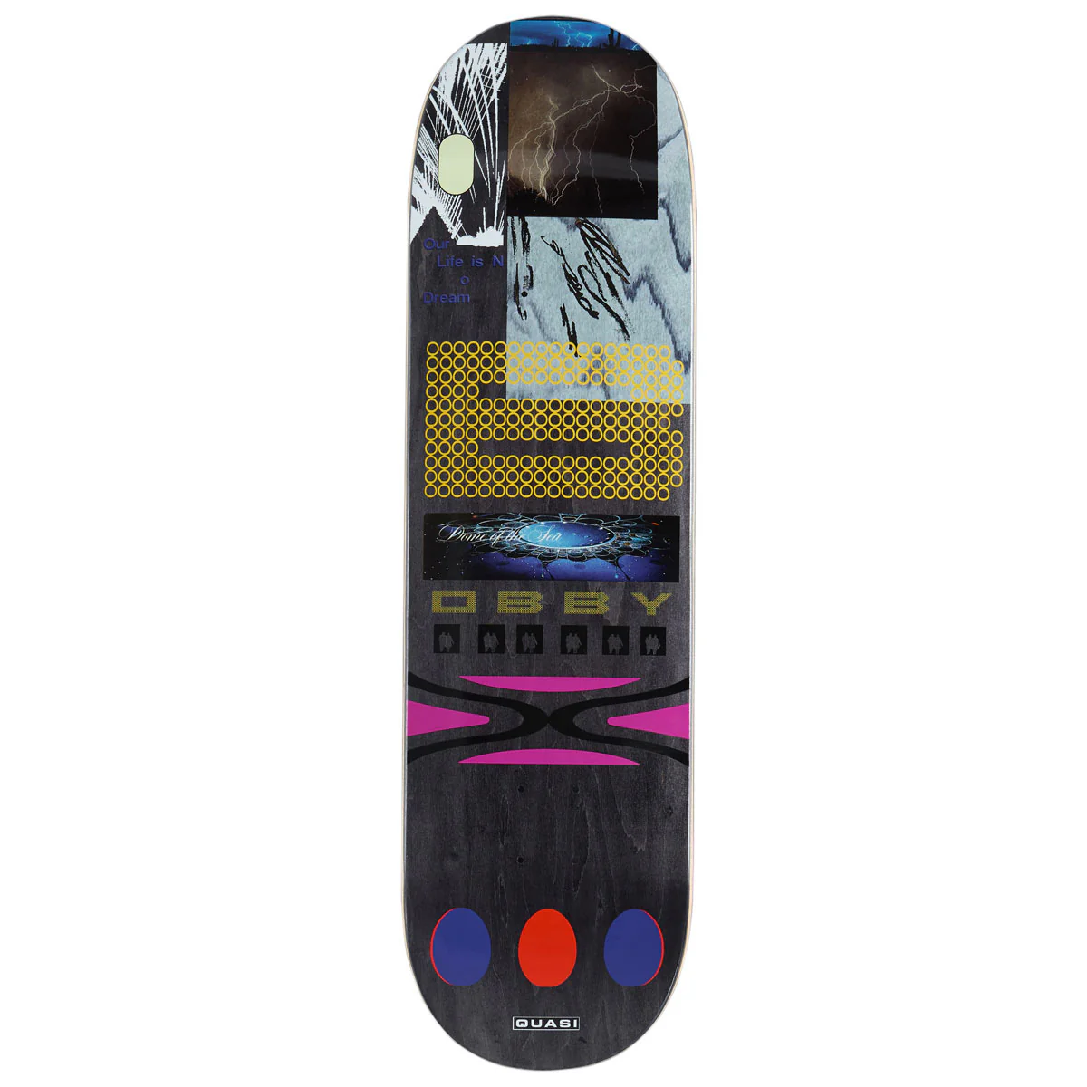 Quasi De Keyzer Thunder Skateboard Deck - 8.625"