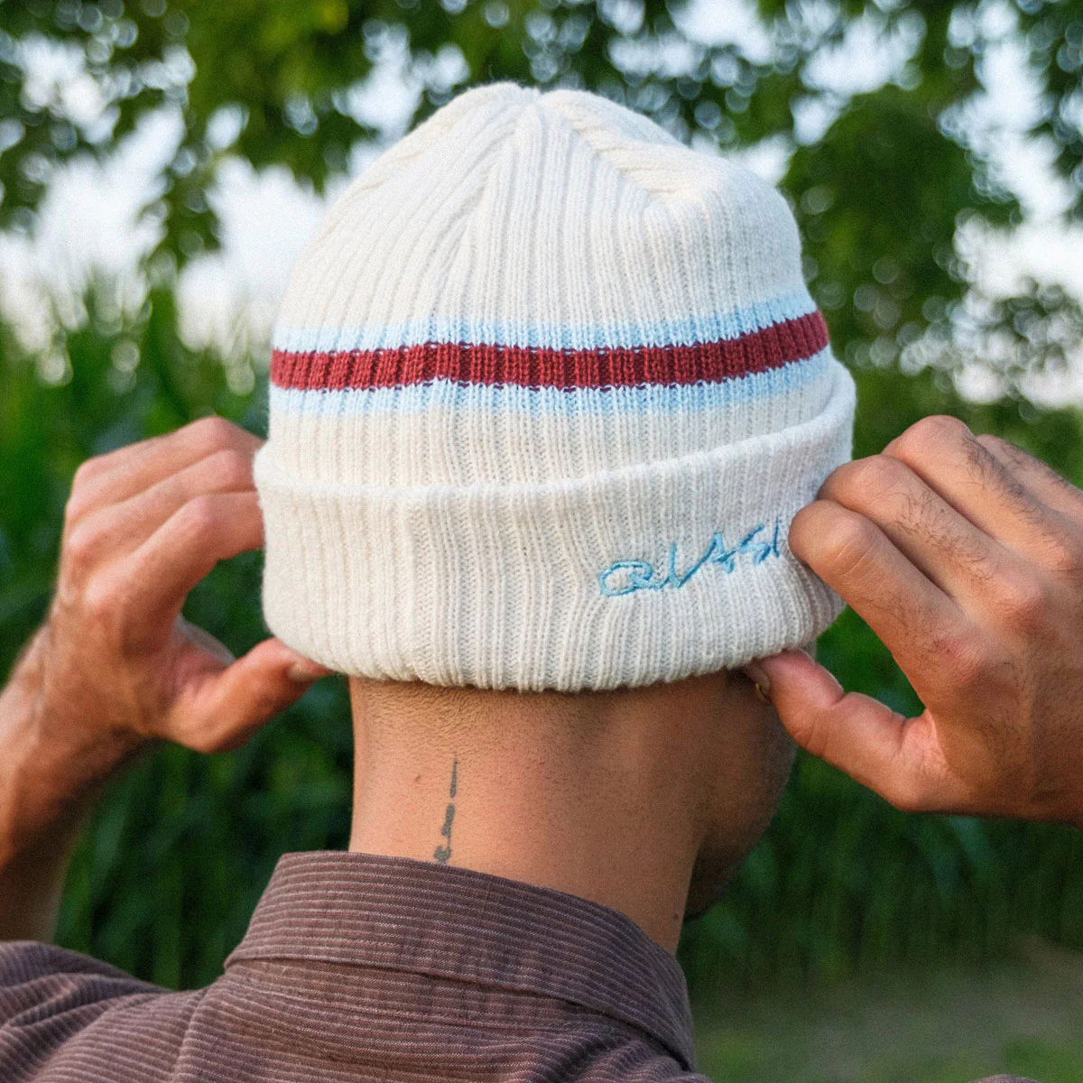 Quasi Glacier Beanie - Cream - Image 3