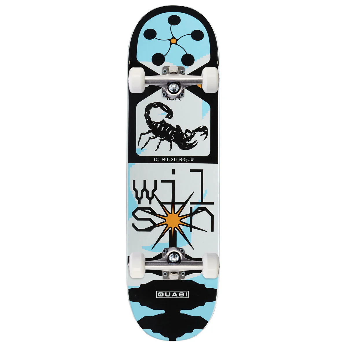 Quasi Wilson Y2K Skateboard Complete - 8.75"
