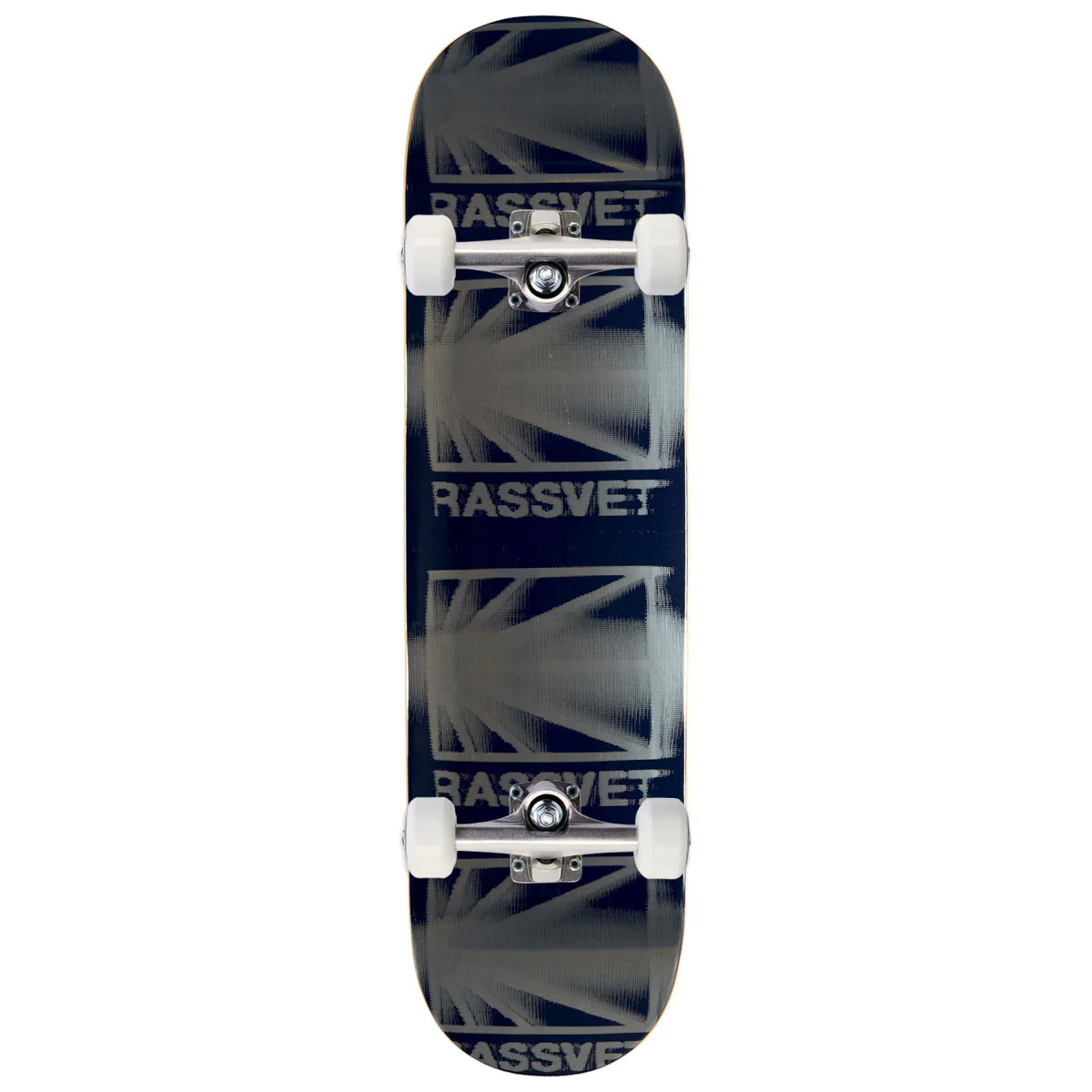 Rassvet Glitch Skateboard Complete - Navy - 8.375"