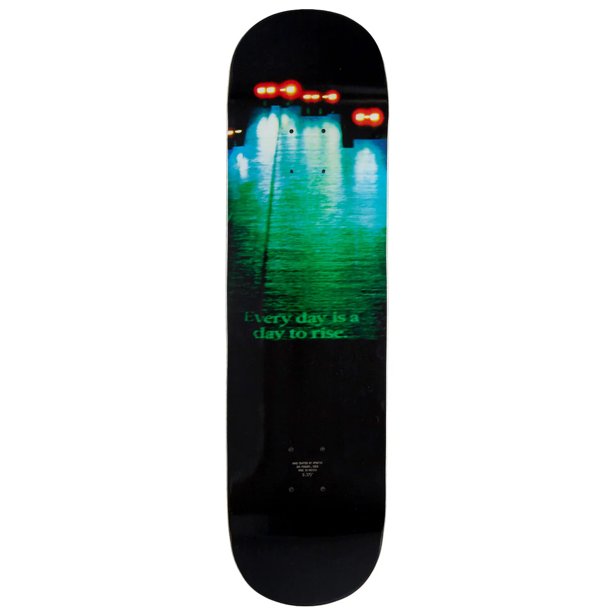 Rassvet Titaev Pro Skateboard Deck - Black - 8.375"