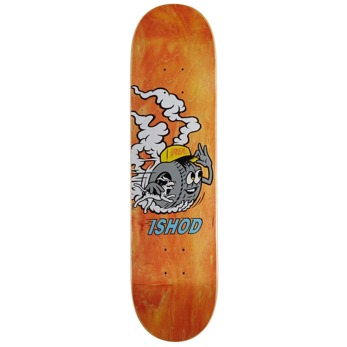 Real Ishod Mascot Skateboard Deck - 8.06"