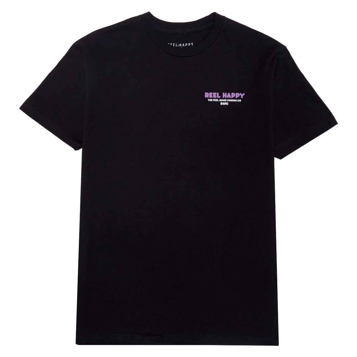 Reel Happy Good Times T-Shirt - Black - Image 2