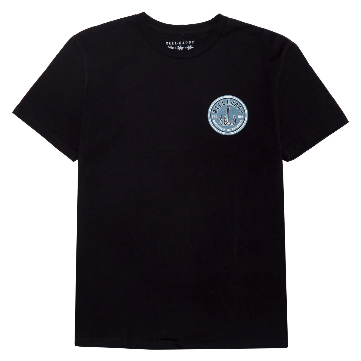 Reel Happy Night Trippers T-Shirt - Black - Image 2