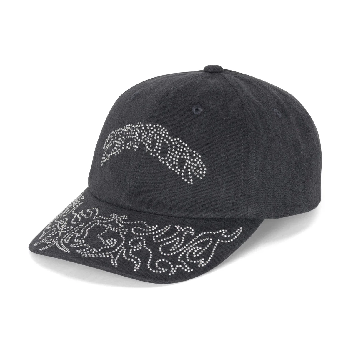 RIPNDIP Pretty Flacko Distressed Dad Hat - Black Vintage Wash