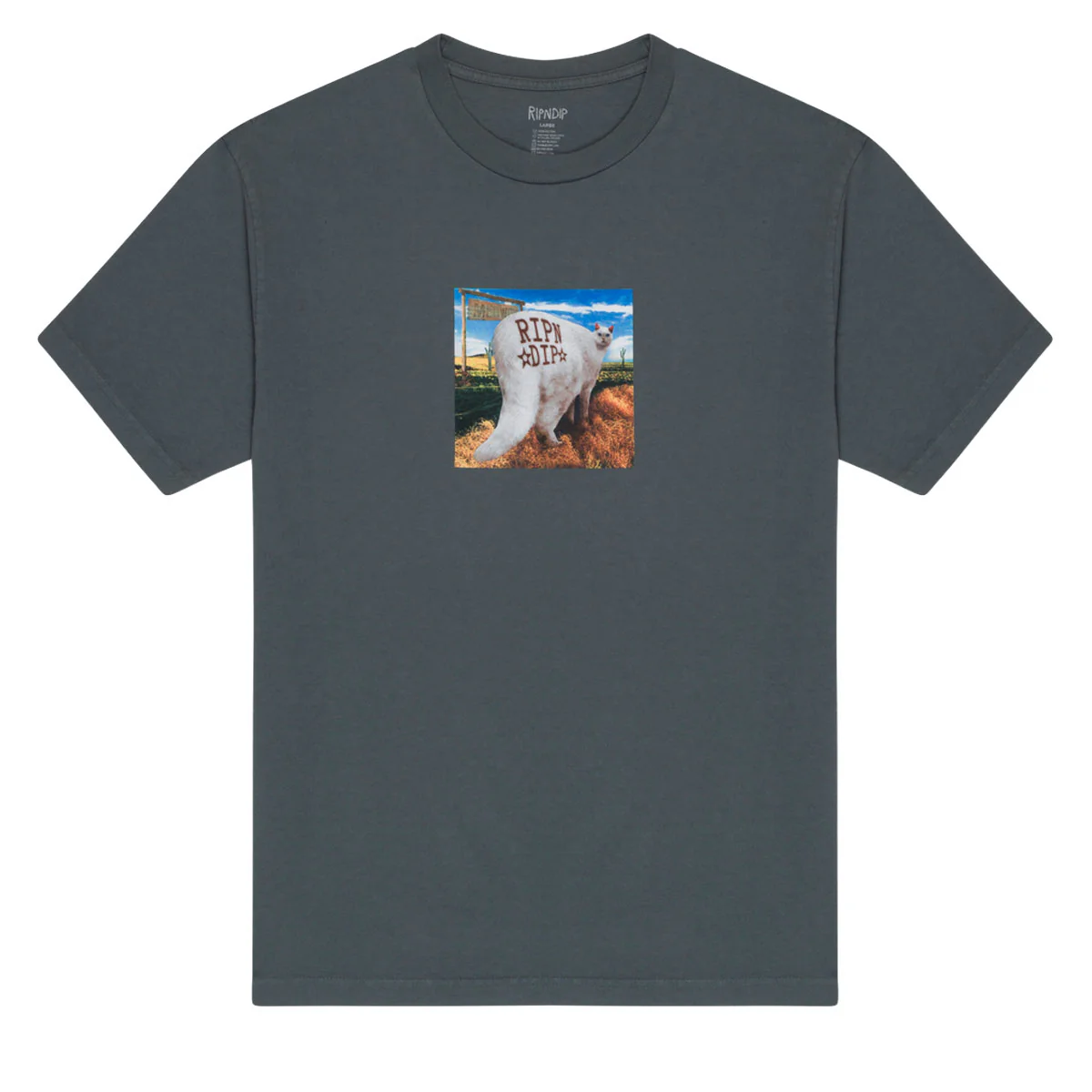 RIPNDIP Rowdy Howdy T-Shirt - Charcoal