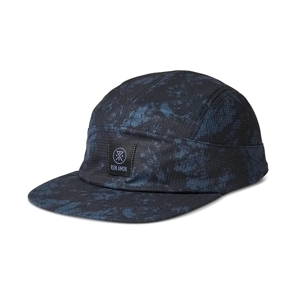 Roark Run Bless Up Camper Hat - Navy Tie Dye