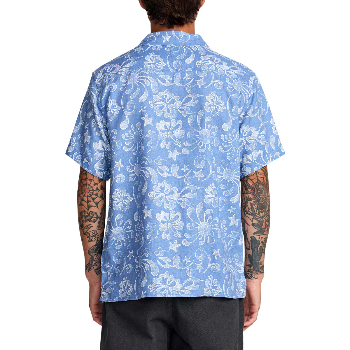 RVCA Alvarez Aloha Shirt - Light Blue - Image 2