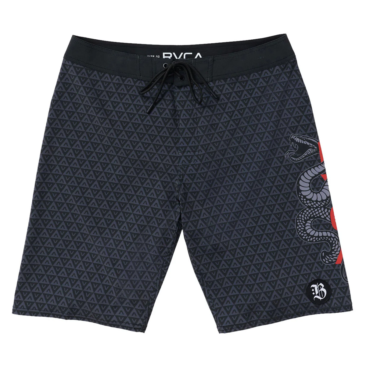 RVCA Barron Snake 21 Boardshorts - Black
