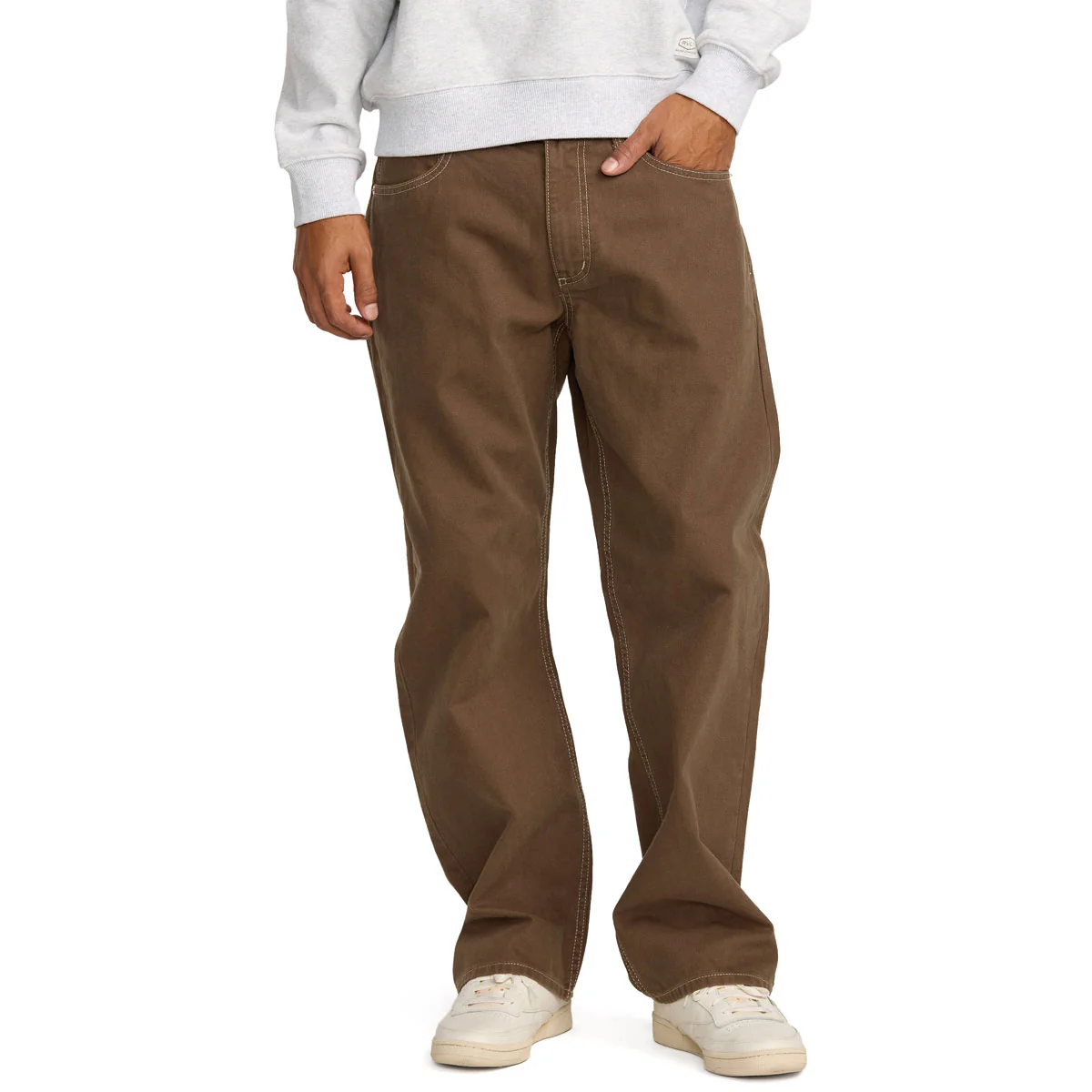 RVCA Dayshift 5 Pocket Pants - Bombay Brown