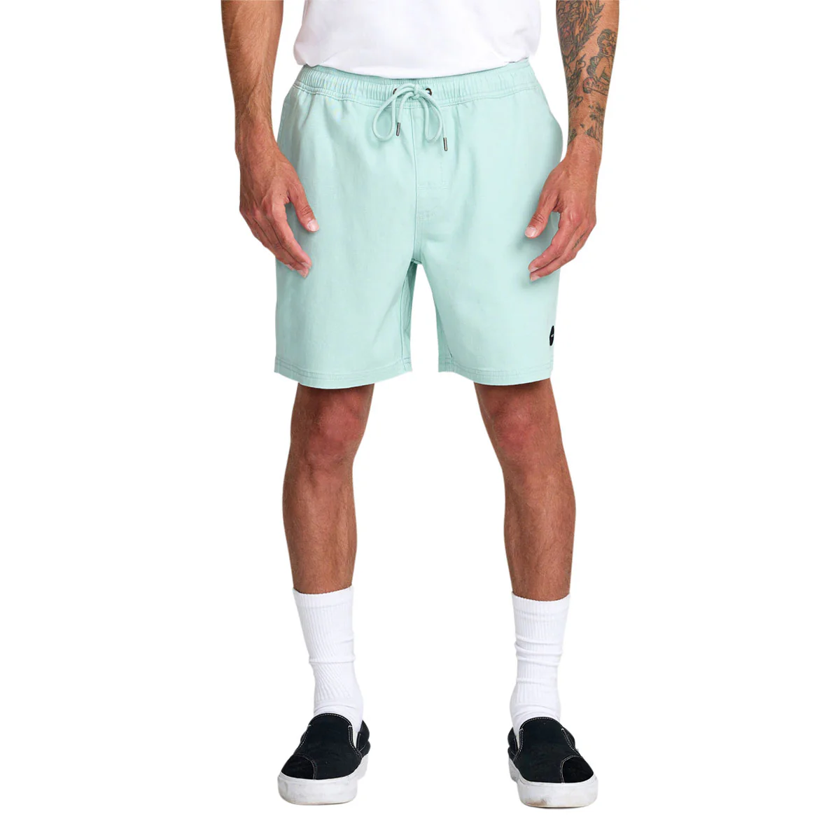 RVCA Escape Elastic Shorts - Blue Haze - Image 3