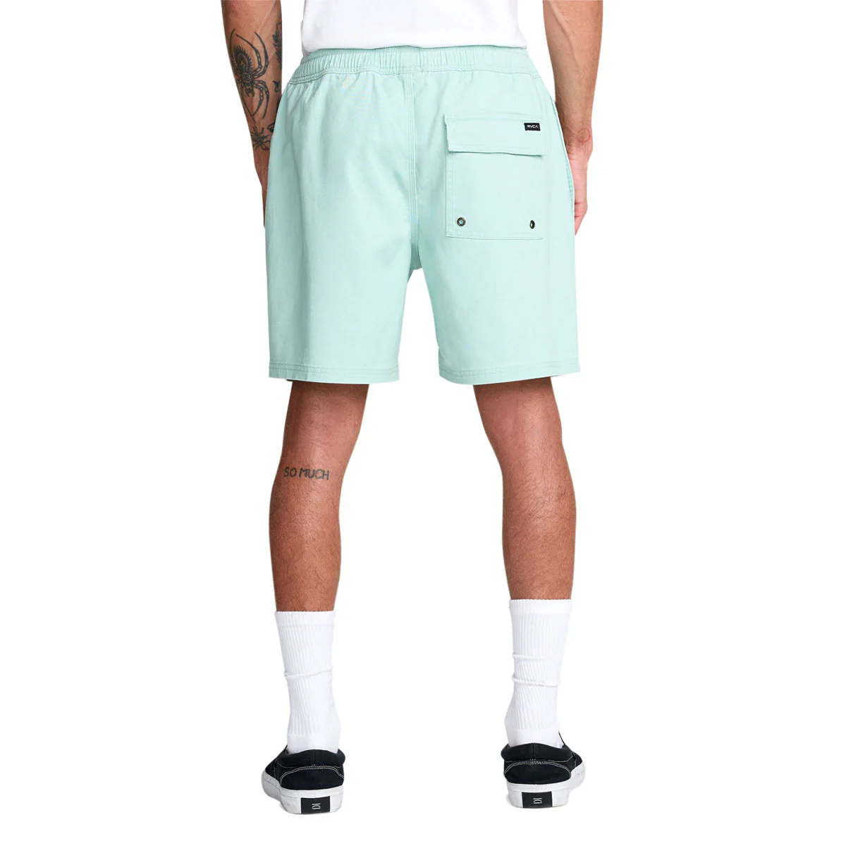RVCA Escape Elastic Shorts - Blue Haze - Image 4